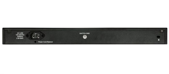 Комутатор D-Link DGS-1210-52MP 48xGE PoE, 4xGE/SFP WebSmart