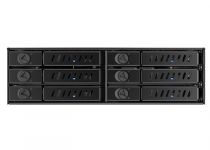 Відсік для накопичувача CHIEFTEC Backplane CMR-625, 6x2.5" HDD/SSD, 1x5.25" EXT Slot, SATA, чорний