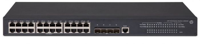 Комутатор HPE 5130-24G-4SFP+ EI 24xGE+4x10GE-SFP+, L2/3 Static/RIP, IRF Stack, LT