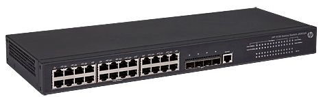 Комутатор HPE 5130-24G-4SFP+ EI 24xGE+4x10GE-SFP+, L2/3 Static/RIP, IRF Stack, LT