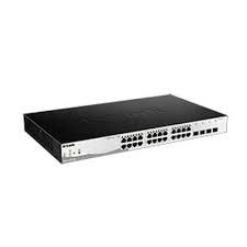 Комутатор D-Link DGS-1210-28MP 24xGE PoE, 4xSFP, 370W, WebSmart