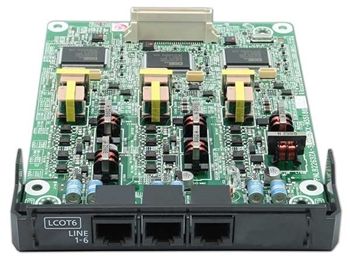 Плата розширення Panasonic KX-NS5180X для KX-NS500, 6-Port Analogue Trunk Card