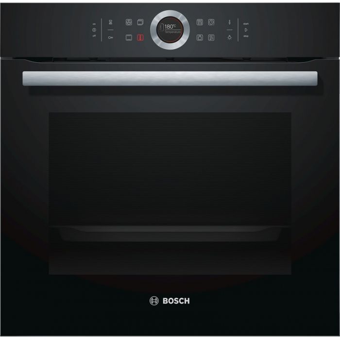 Вбудовувана електрична духова шафа Bosch HBG635BB1 - Ш-60см/10 реж/71 л./каталіт./диспл/чорний