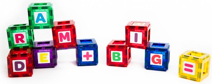 Конструктор Playmags магнітний набір 80 ел. PM170