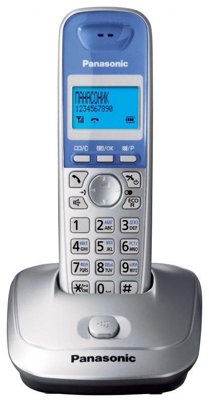 Радіотелефон DECT Panasonic KX-TG2511UAS Silver