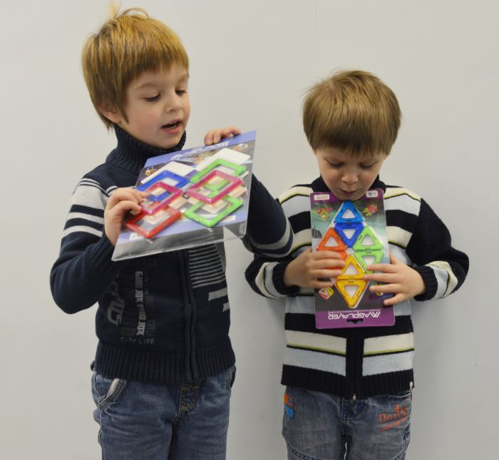 Дитячий конструктор MagPlayer додатковий набір 6 од. (MPC-6)