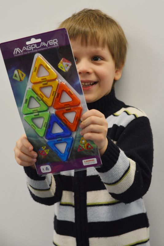 Дитячий конструктор MagPlayer додатковий набір 8 од. (MPC-8)