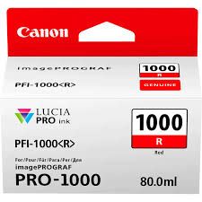 Чорнильниця Canon PFI-1000R (Red)