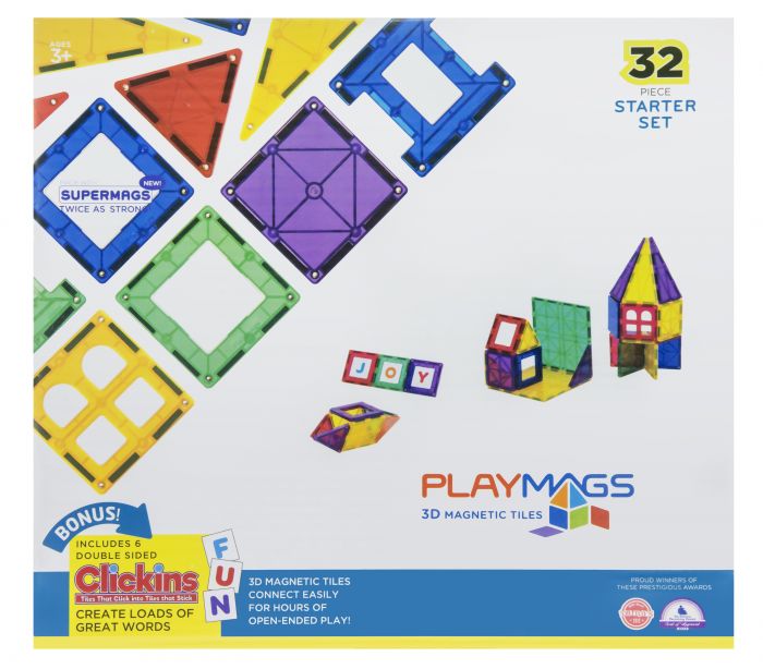 Конструктор Playmags магнітний набір 32 ел. PM165