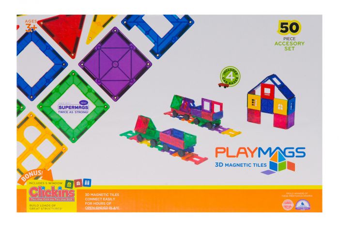Конструктор Playmags магнітний набір 50 ел. PM153