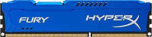 Пам'ять до ПК Kingston DDR3 8GB KIT (4GBx2) 1600 1.5V HyperX Fury Blue