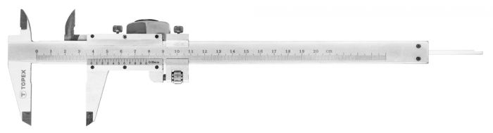Штангенциркуль TOPEX, 200 мм, точність виміру 0.05 мм/м