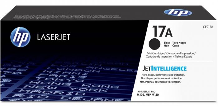 Тонер картридж HP 17A LJ Pro M130 Black (1600 сторінок)