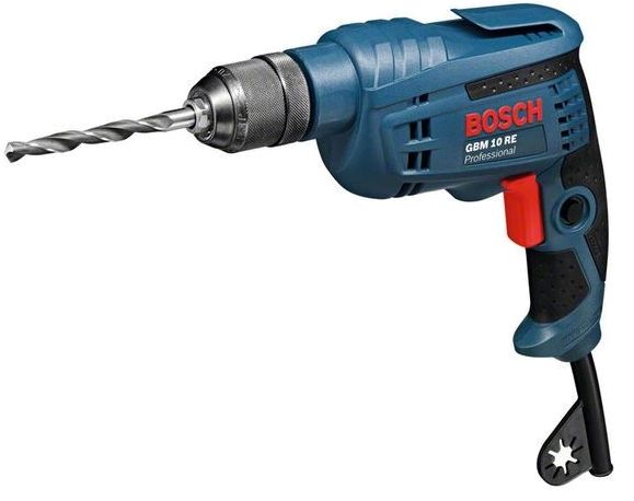 Дриль ударний Bosch GBM 10 RE, 600Вт, 1-10 мм, 1.7 кг