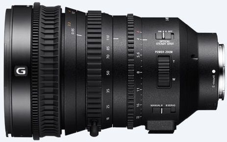 Об`єктив Sony 18-110mm, f/4.0 G Power Zoom (E-mount)