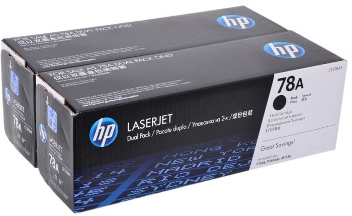 Комплект картриджів HP LJ P1566/1606DN/1536dnf DUAL PACK