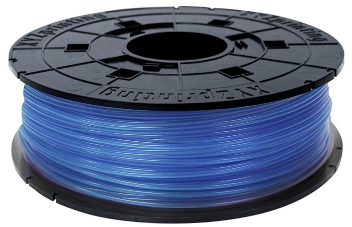 Котушка з ниткою 1.75мм/0.6кг PLA XYZprinting Filament для da Vinci, прозоро-синій