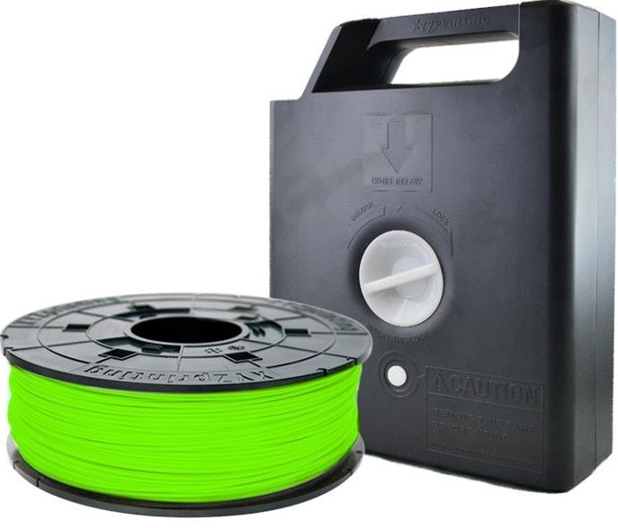 Котушка з ниткою 1.75мм/0.6кг PLA(NFC) XYZprinting Filament для Junior, miniMaker, Nano, неоново-зелений