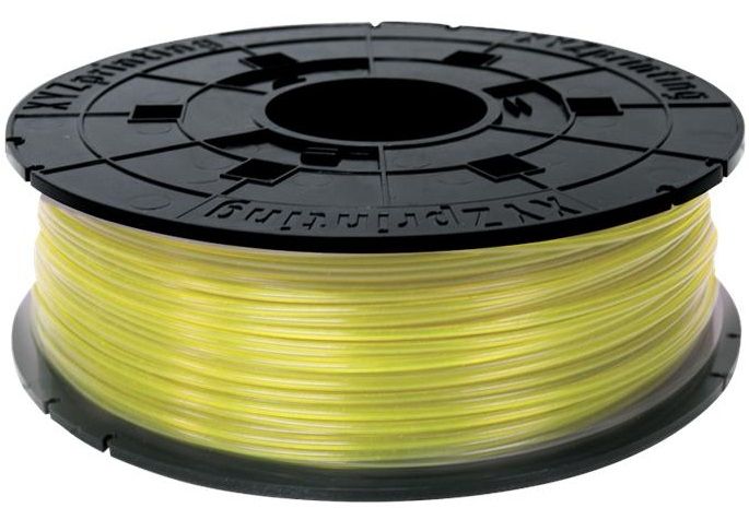 Котушка з ниткою 1.75мм/0.6кг PLA(NFC) XYZprinting Filament для Junior, miniMaker, Nano, прозоро-жовтий