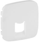 Лицьова панель Legrand Valena IN*MATIC ALLURE розетки RJ11 / RJ45, білий
