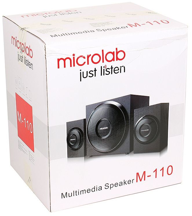 Колонки MICROLAB 2.1 M-110 Black