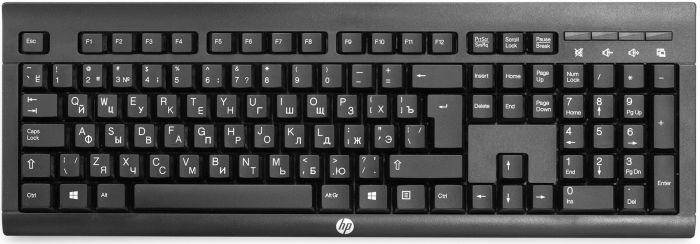 Клавіатура HP K2500 WL Black