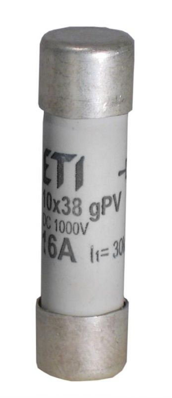 Запобіжник ETI CH 10x38 gPV 12A 1000V (30kA)