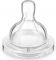 Соска силіконова Avent Classic+ повільний потік 2шт 1+ SCF632/27