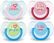 Пустушка Avent Classic I love 2шт 6+ SCF172/70