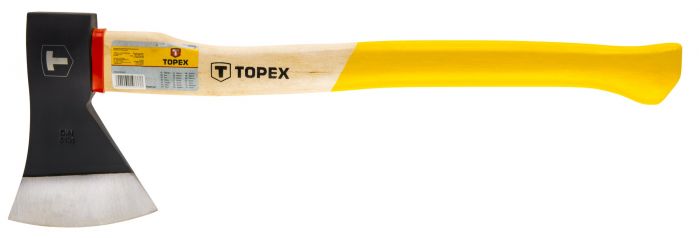 Сокира TOPEX 1600 г, дерев'яна рукоятка