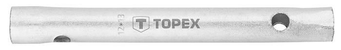 Ключ торцевий TOPEX, трубчастий, двосторонній, 12х13 мм, 130 мм