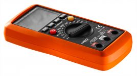 Мультиметр NEO цифровий, РК-дисплей з підсвічуванням, 3,5 цифри, чохол Мультиметр NEO цифровий, РК-дисплей з підсвічуванням, 3,5 цифри, чохол