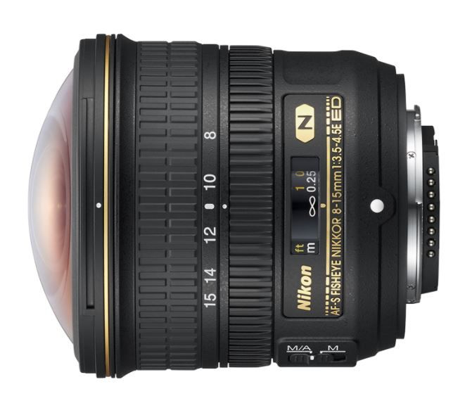Об'єктив Nikon 8-15mm f/3.5-4.5E ED AF-S FISHEYE