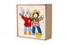 Набір ляльок goki Бирта і Бен з одягом 51557G