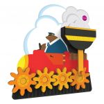 Настінна іграшка Oribel Veritiplay Шестерні містера Ведмедя OR813-90001