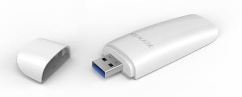 WiFi-адаптер TENDA U12 AC1300, USB 3.0