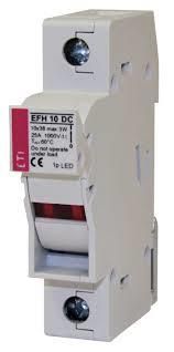 Тримач запобіжника ETI, EFH 10 1P 25A 1000V DC