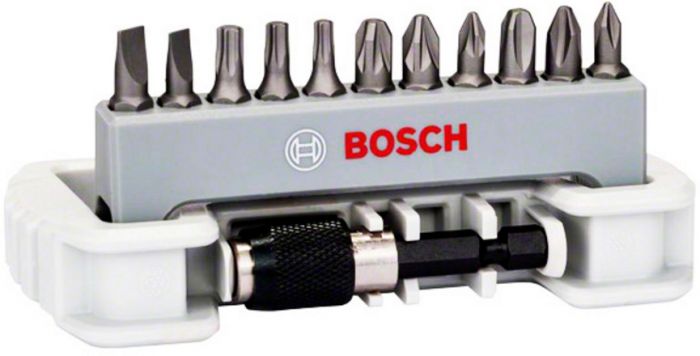 Набір біт Bosch Extra-Hart 11 шт з тримачем