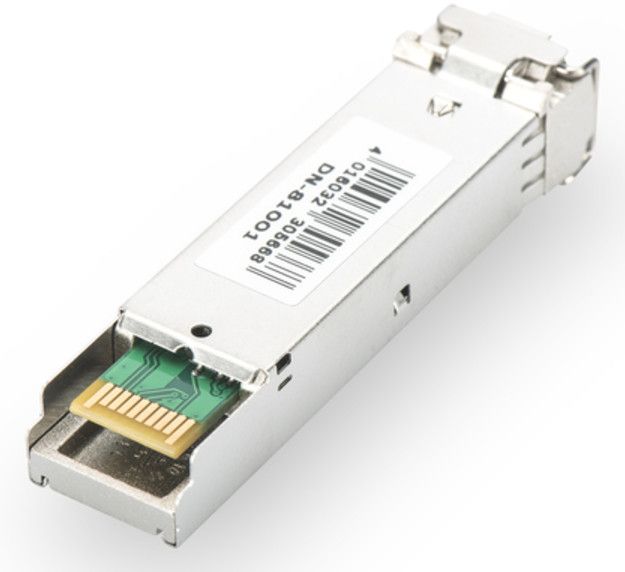 Модуль DIGITUS Industrial 1.25 Gbps SFP, 20km, SM, LC Duplex, 1000Base-LX, 1310nm