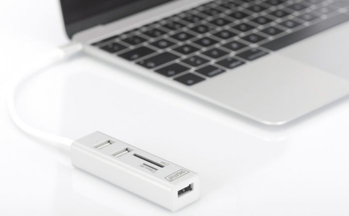 Мережевий концентратор DIGITUS OTG USB 2.0 типа С