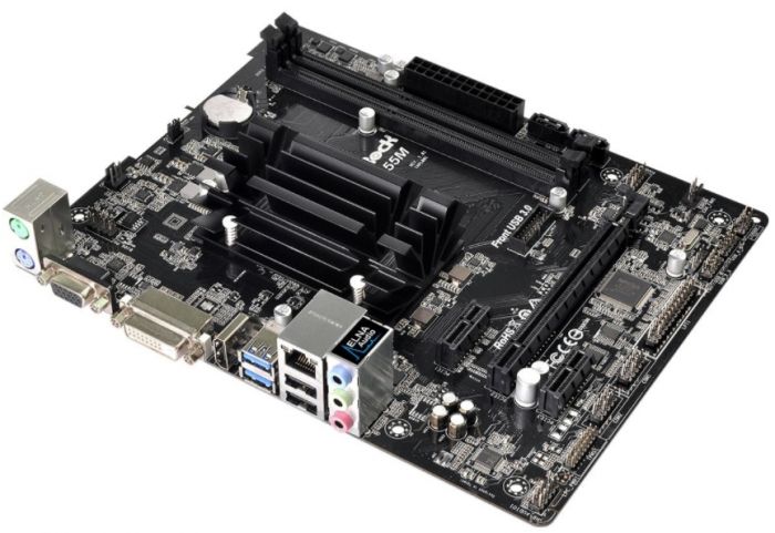 Материнська плата ASRock J3355M CPU Celeron J3355 (2.5 GHz)DC 2xDDR3 HDMI-VGA mATX