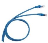 Патч-корд Legrand LCS3 CAT 6 U-UTP, 2м, AWG 24, PVC, синій