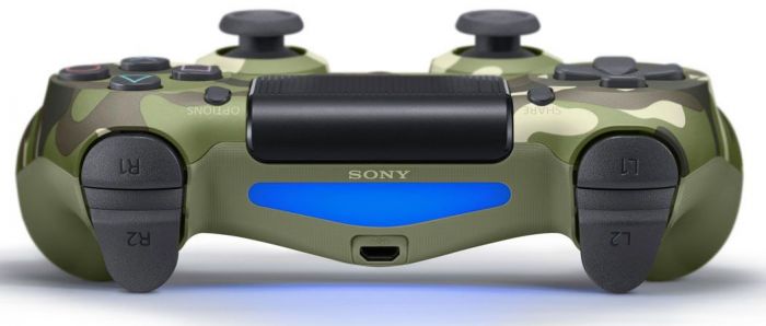 Геймпад бездротовий PlayStation Dualshock v2 Green Cammo