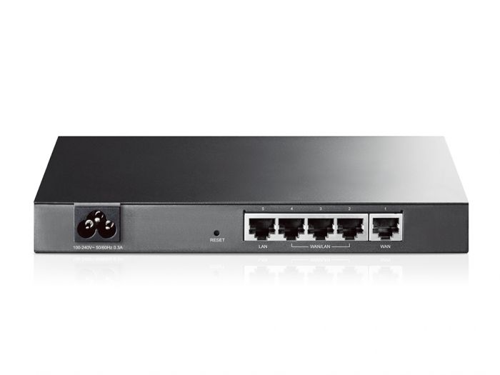 Мультисервісний маршрутизатор TP-LINK TL-R470T+ 1xFE LAN 3xFE LAN/WAN 1xFE WAN