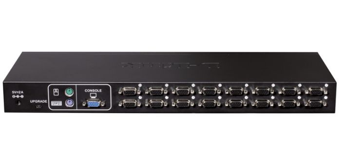 KVM-перемикач D-Link KVM-450 16x, VGA, 2xUSB