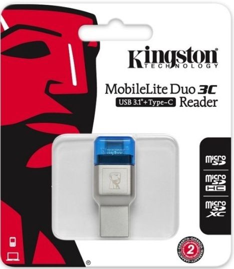 Кардрiдер Kingston USB 3.0 microSD USB Type A/C