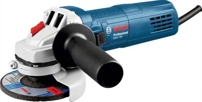 Шліфмашина кутова Bosch GWS 750-125, 125мм, 750Вт