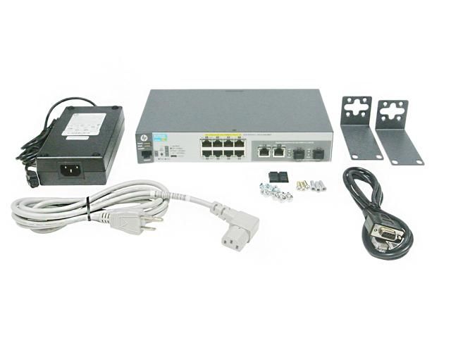 Комутатор HPE Aruba 2530-8G-PoE+ 8xGE+ 2xGE-T/SFP, L2, 67W PoE, L2, Warranty