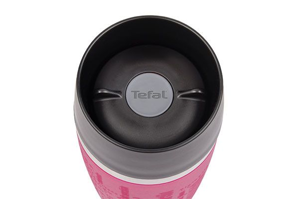 Термочашка Tefal Travel Mug 360 мл, малинова, нерж.сталь