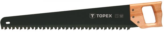 Ножівка для піноблоків TOPEX, 600 мм, 17 зубів, твердосплавна напайка, 815 мм